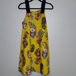 NWOT Anthropologie Maeve Yellow Floral Dress